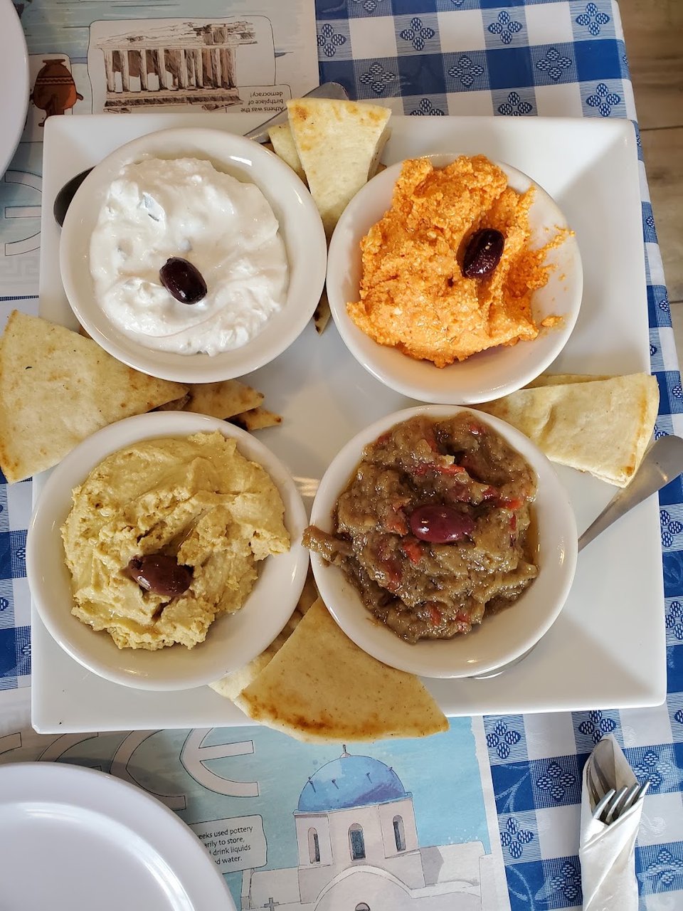 Kavos Assorted Dips